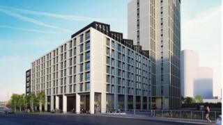 How the student accommodation in Atlantic Wharf, Cardiff, could look