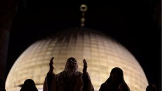 صورة لقبة الصخرة في القدس