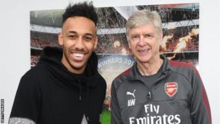 Pierre-Emerick Aubameyang yaguzwe imiliyoni 56 z'amapawundi