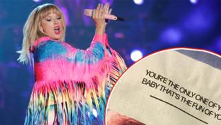 Taylor Swift and her typo