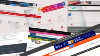 montage of ads