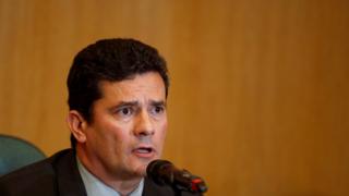 Sergio Moro, ex-juiz federal, e futuro ministro da Justiça de Jair Bolsonaro
