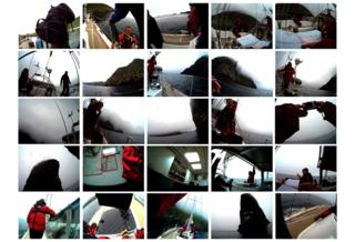 Digital images taken by Claire with a sensory operated camera, St Kilda, 2013 - by artist Shona Illingworth