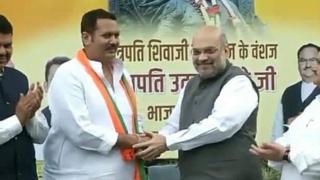 अमित शाह आणि उदयनराजे