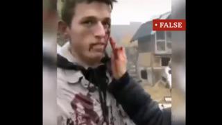 Ukraine invasion: False claims the war is a hoax go viral - BBC News