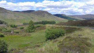 Perthshire hills