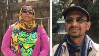 መሪማ መሐመድ ጦይብ እና አቶ አለነ ወልደማሪያም