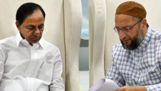 కేసీఆర్, అసదుద్దీన్ ఒవైసీ