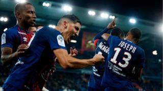 Le marocain Fayçal Fajr a inscrit le but de la victoire pour Caen face à Dijon (victoire 1-0).