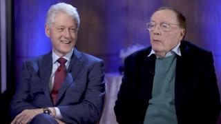 Bill Clinton and James Patterson