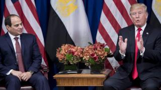 ترامب والسيسي