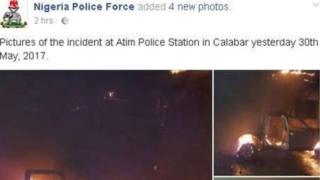 Rundunar 'yan sandan Najeriya ta wallafa barnar da aka yi mata a shafinta na Facebook