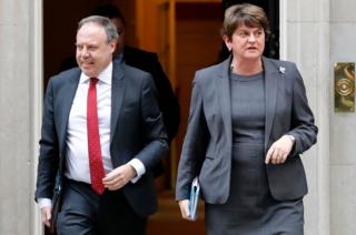 Nigel Dodds and Arlene Foster