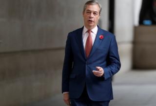 Brexit Partisi lideri Nigel Farage