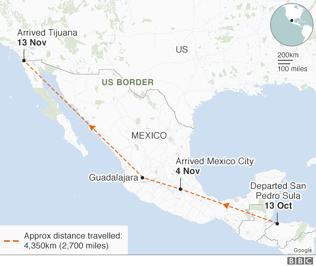 Migrant Caravan: Mexico Deports Group That Stormed US Border - BBC News