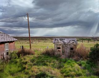 Tormenta a la vista, Medicine Bow, Wyoming