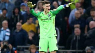 Kepa saying he doesn't want to go off