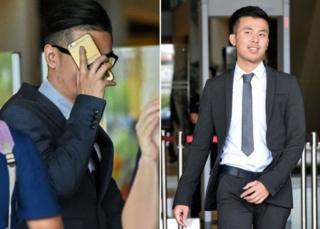 Michael Le (trái) và Khong Tam Tanh (phải) bị kết án