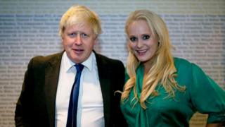 Boris Johnson with Jennifer Arcuri
