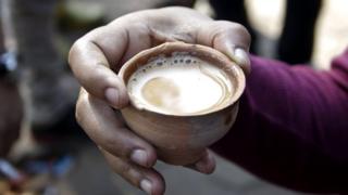 Chai in clay pot