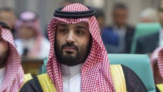 Saudi Crown Prince Mohammed bin Salman at a summit of the Organisation of Islamic Co-operation in Mecca, Saudi Arabia (30 May 2019)