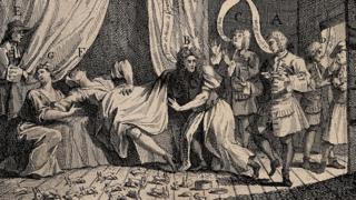 Ilustração de Mary Toft