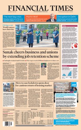 FT front page