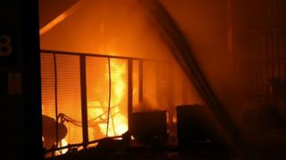 Fire at Tata Steel in Rotherham