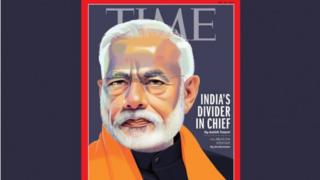 টাইম ম্যাগাজিনের প্রচ্ছদে মোদি