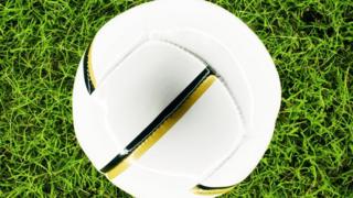A football