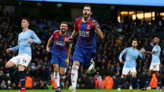 Crystal Palace a battu Manchester City 3-2