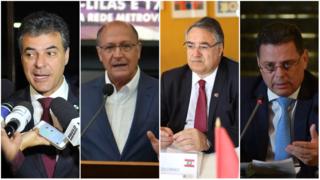 Beto Richa, Gerlado Alckmin, Raimundo Colombo e Marconi Perillo