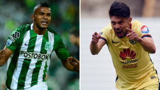 Miguel Borja y Oribe Peralta