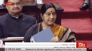 సుష్మా స్వరాజ్, కులభూషణ్ జాదవ్