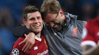 James Milner iyo Jurgen Klopp