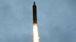 Missile and fire tail