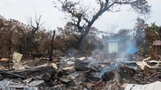The Smouldering Ruins Alel Than Kyaw