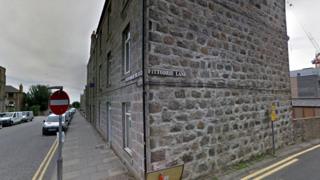 Pittodrie Lane sign