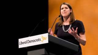 Jo Swinson at the 2017 Lib Dem conference