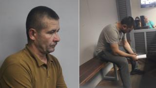 Затримані - старший сержант Володимир Петровець та лейтенант Іван Приходько