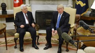 trump abbas