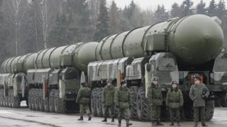 Российский ракетный комплекс "Тополь"