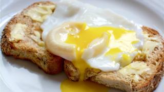 Eggs on toast