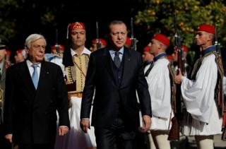 Erdoğan və Pavlopulos