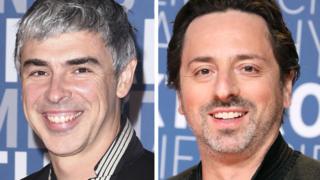 Larry Page and Sergey Brin