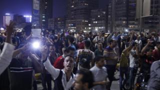 مظاهرات في مصر ضد السيسي