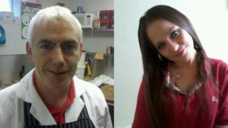 James McGrogan and Alexis Cook