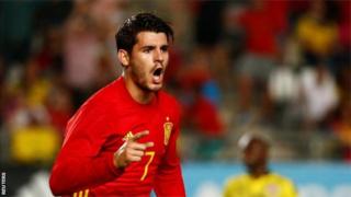 Alvaro Morata yatangiye gukina ku rwego mpuzamahanga mu mwaka wa 2014, akaba amaze gukinira igihugu cye cya Espanye inshuro 20