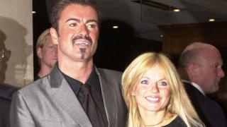 George Michael and Geri Horner