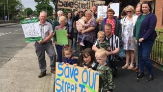 STTAG protestors